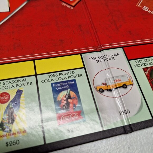 Monopoly‎ Coca-Cola 125th Anniversary Replacement Board Pop Soda Game Piece - Picture 2 of 7